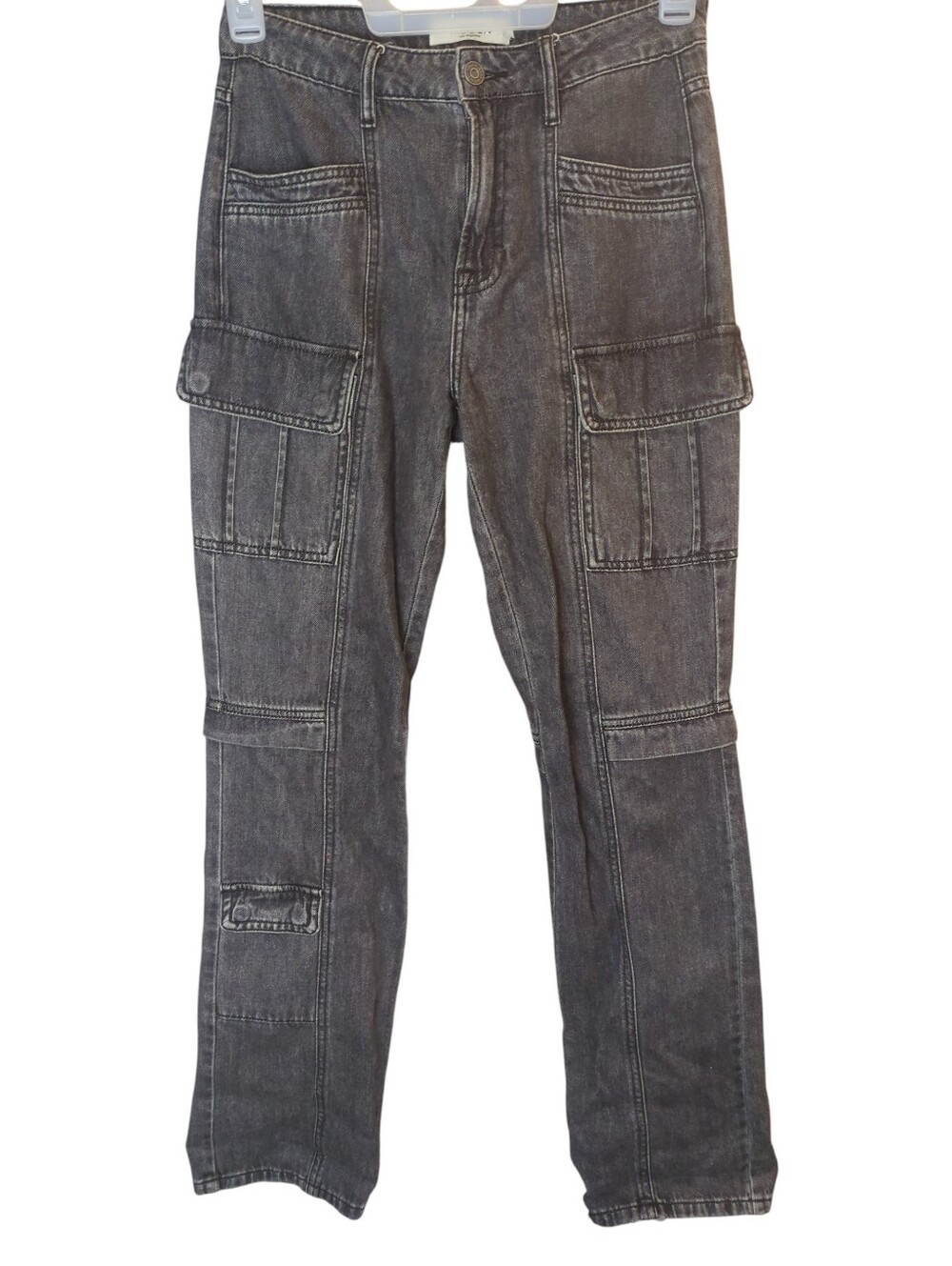 Hidden Los Angeles Gray Denim Carpenter Jeans Size 25